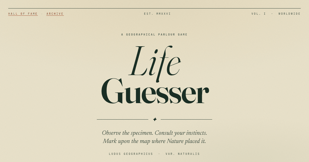LifeGuesser screenshot